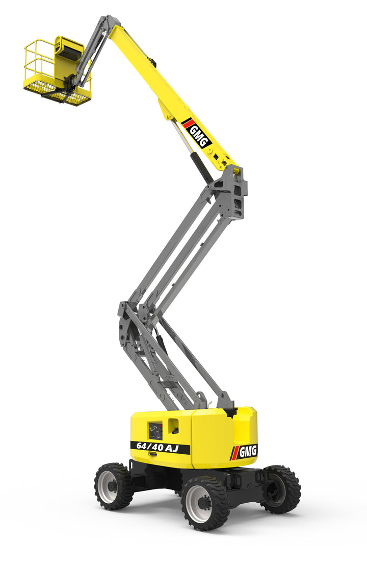 Outdoor articulated boom lift